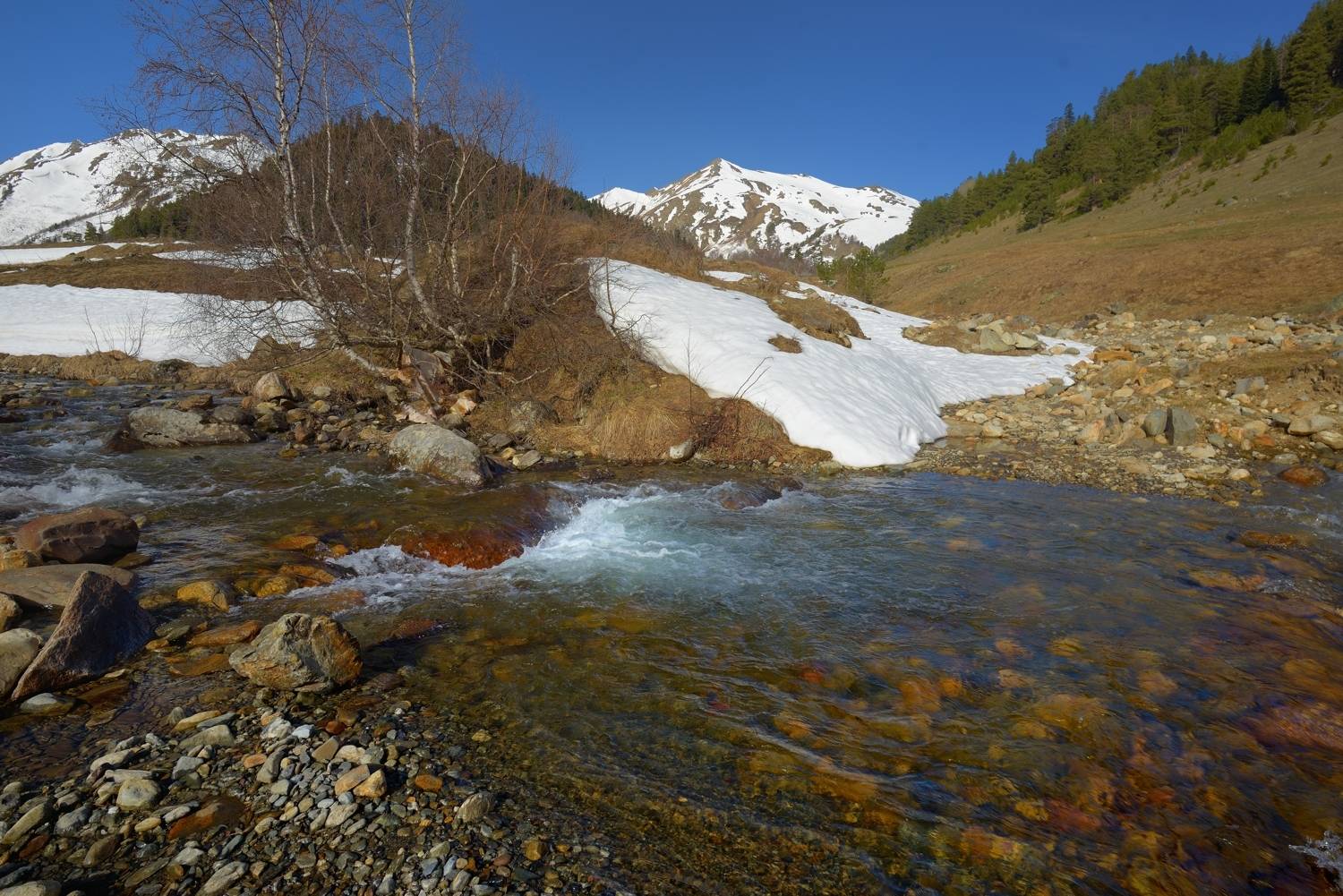 горы весна архыз, Александр Жарников