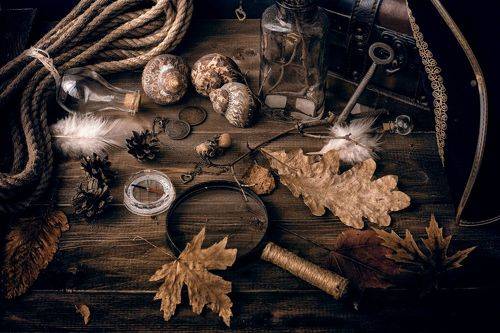 Придя в забытое место..