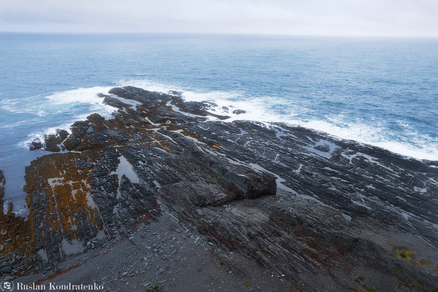 кольский полуостров, полуостров рыбачий, мы кекурский, скалы, баренцево море, океан, аэрофото, аэрофотография, Кондратенко Руслан