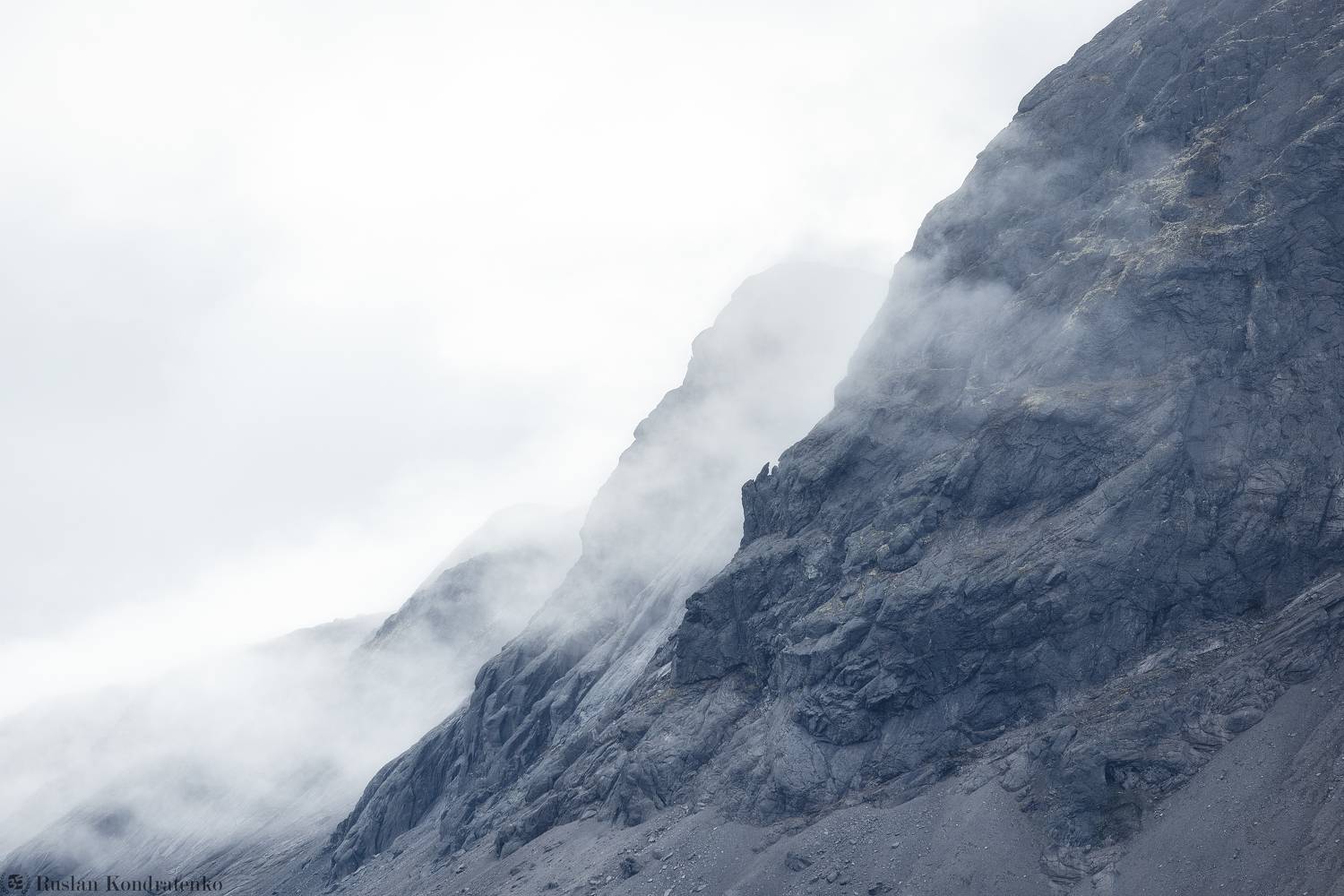кольский полуостров, хибины, горы, поачвумчорр, туман, облака, Кондратенко Руслан