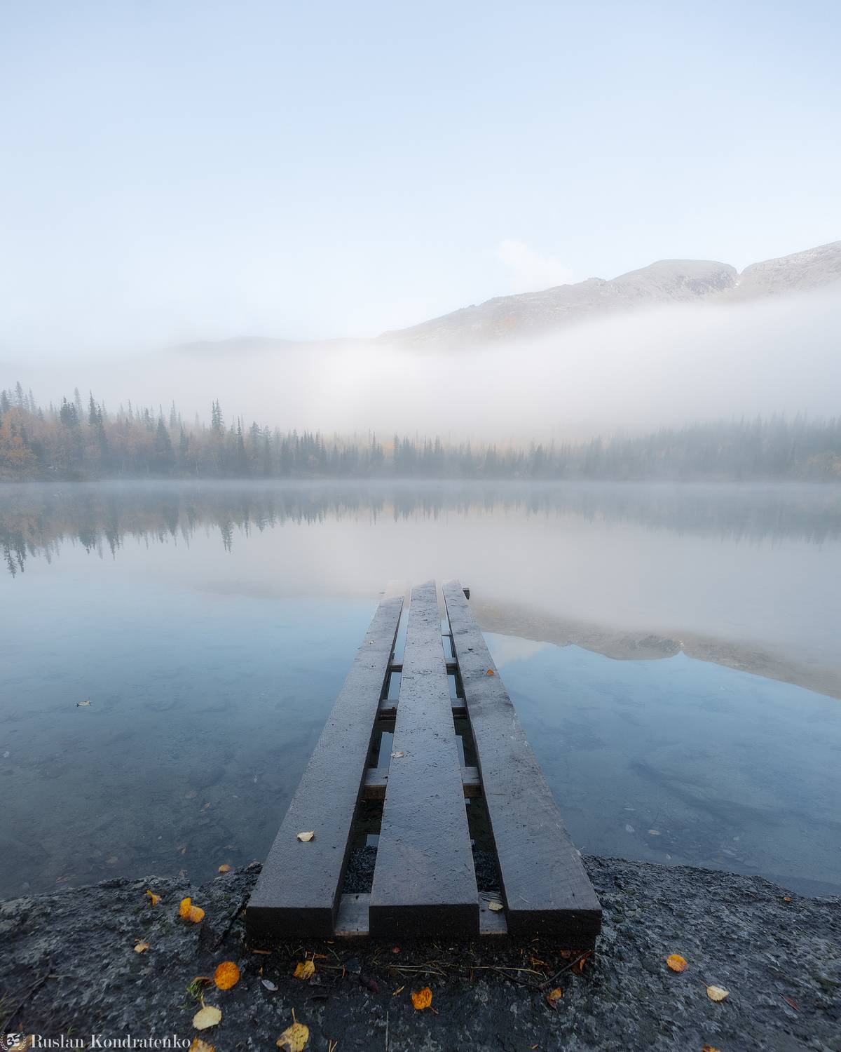 кольский полуостров, хибины, туман, полигональные озера, Кондратенко Руслан
