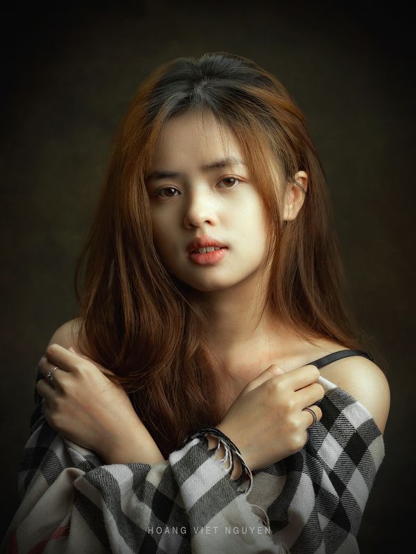 asian, vietnam, vietnamese, portrait, face, women, female, studio, eyes * * * фото превью