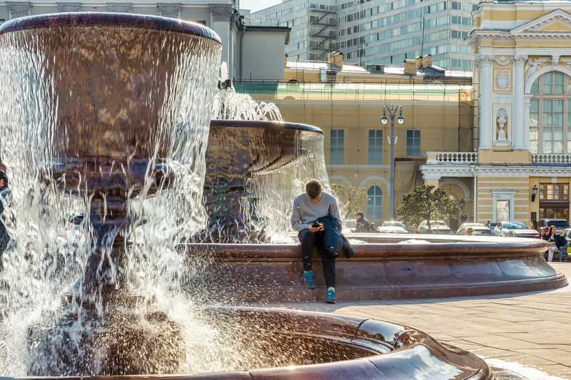 театральная, фонтан, На Театральной фото превью