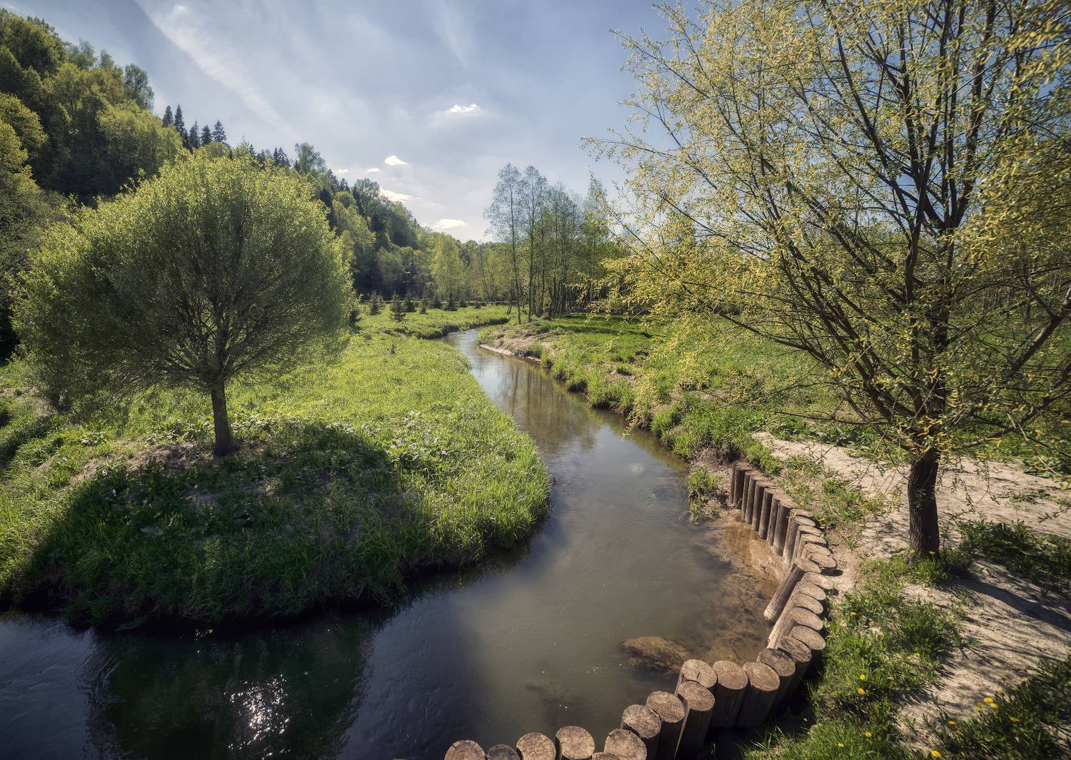 весна, речка, май, гремячий, Сергей Аникин