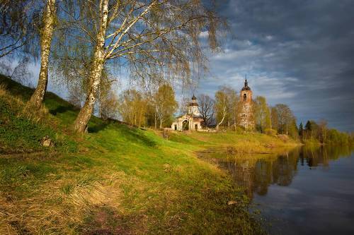 Храм Николая Чудотворца в Прилуках. Вологда.
