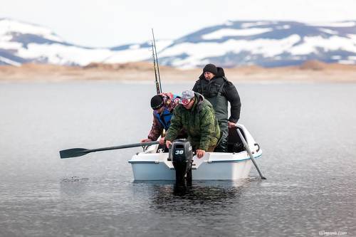 На первую рыбалку в Тихий океан