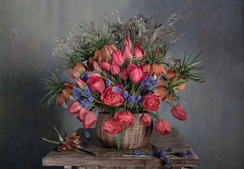 Первомайский букет фото превью