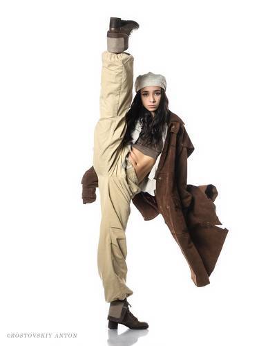 Танцевальные этюды у меня в студии