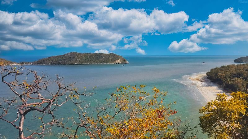 На берегу Сиамского залива (The Gulf of Thailand) фото превью