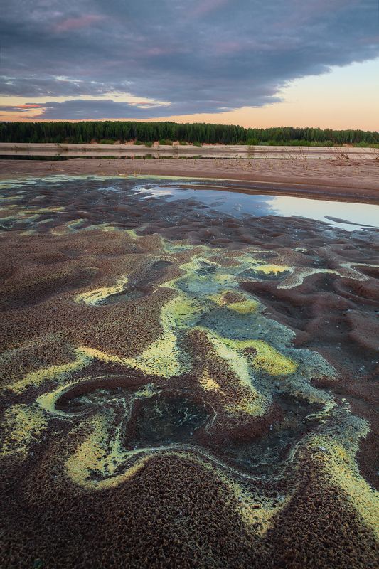 Узорный берег фото превью