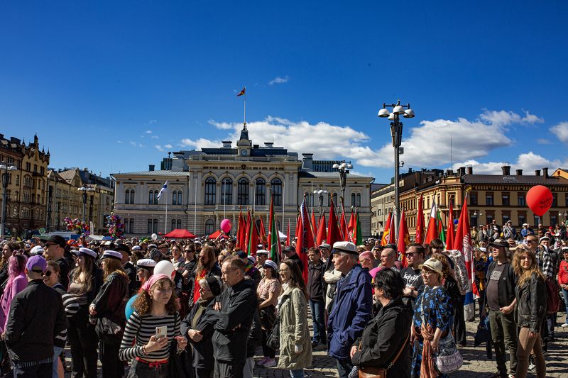 vappu, mayday, people, tampere, finland Vappu 2024 фото превью