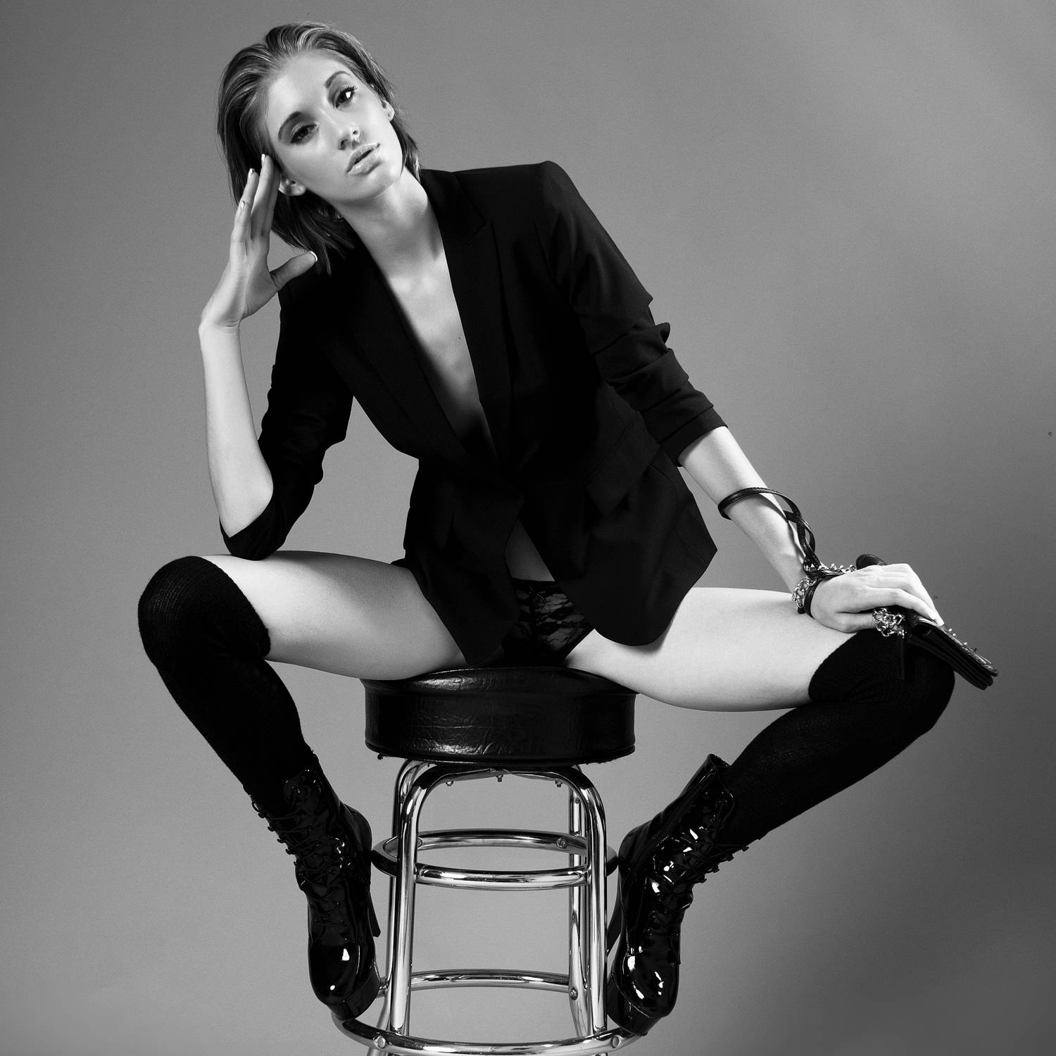 shorthair, monochrome, sexy, model, glamour, Fast Photography