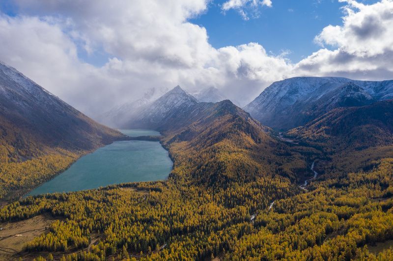 алтай, осень, горы, озеро, altay, autumn, mountains, lake  фото превью