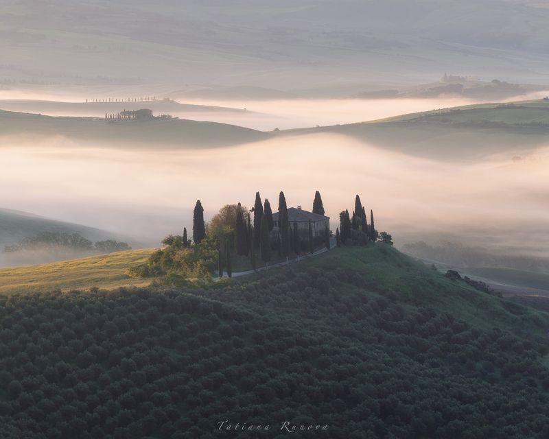 Тосканские туманы фото превью