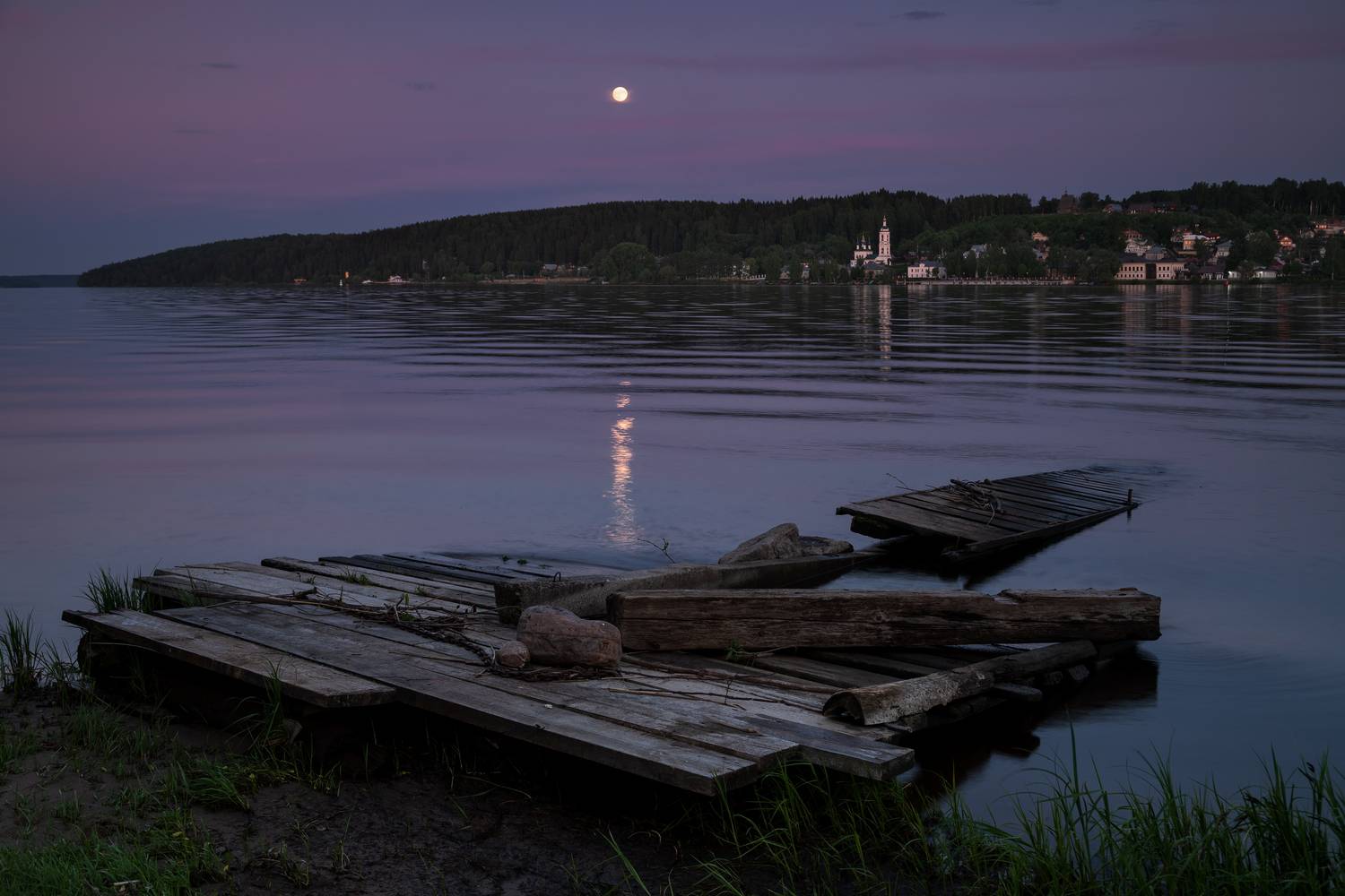 плёс, вечер, ивановская область, Зверев Олег