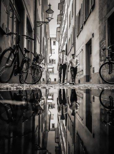 reflection in Luzern