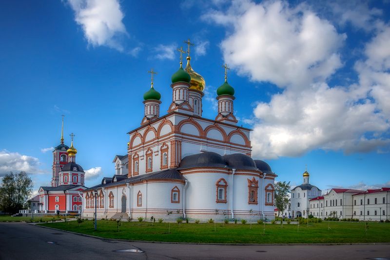 монастырь, храм, церковь,купола *** фото превью