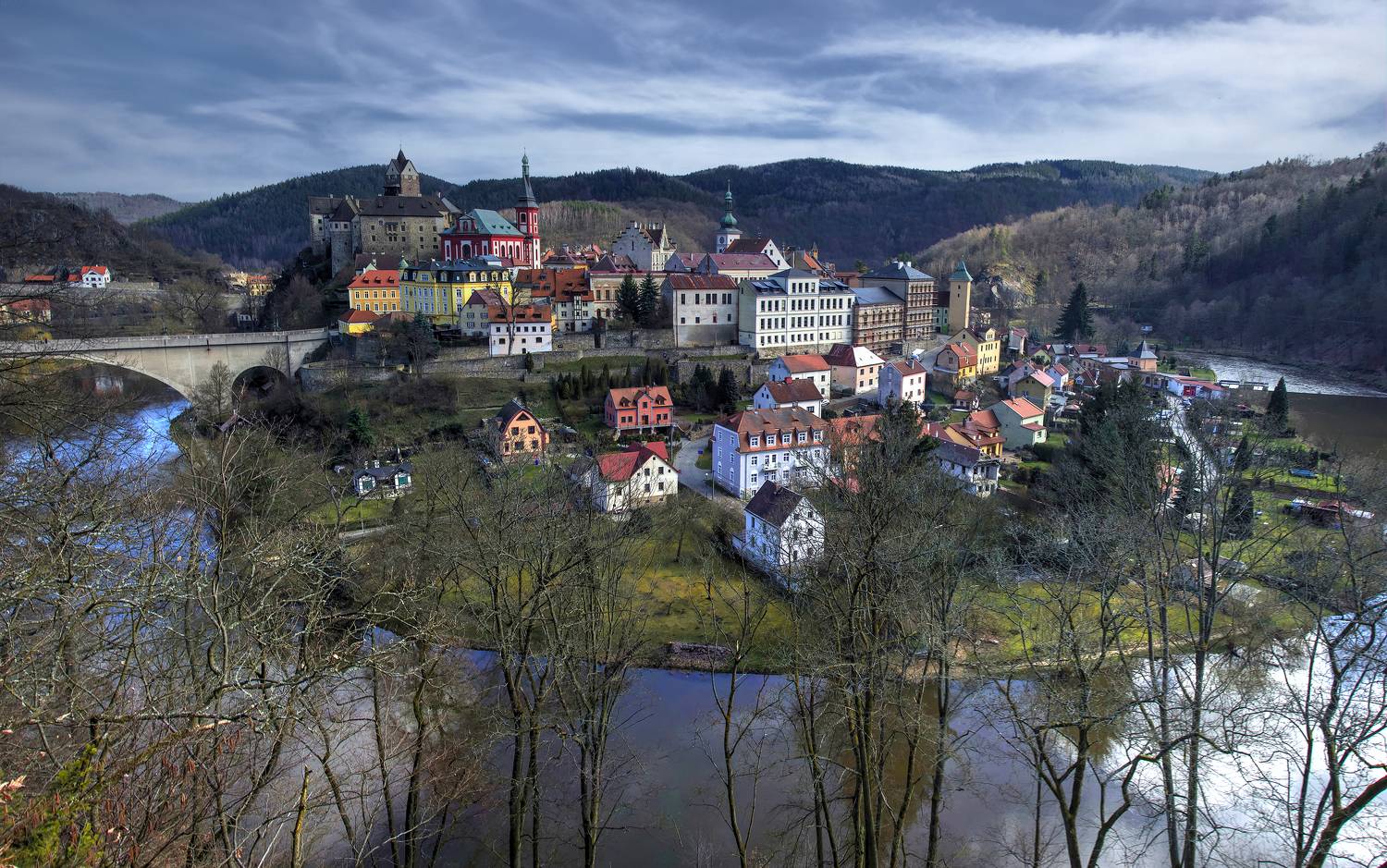 локет, весна, река, Александр Беляев