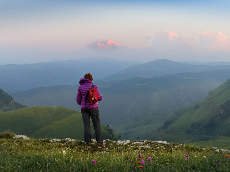 кавказ, северный кавказ, эльбрус, нд, северный кавказ нд, плато Шаджатмаз, Шатджатмаз Как ты далек, Эльбрус... фото превью