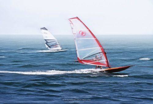 На перегонки с ветром