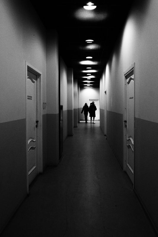 меланхолия, черно-белый, контраст, геометрия, одиночество, архитектура, абстракция, пустота, переход, атмосфера Меланхолия фото превью