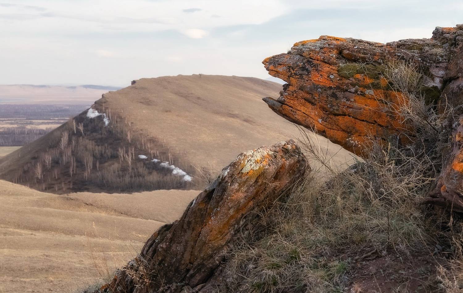 сибирь, енисейская сибирь, хакасия, сундуки, весна ,камни, склон, Фомина Марина