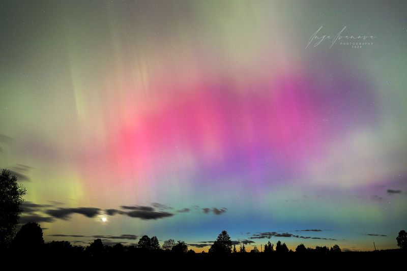 Северное сияние KP 9 фото превью