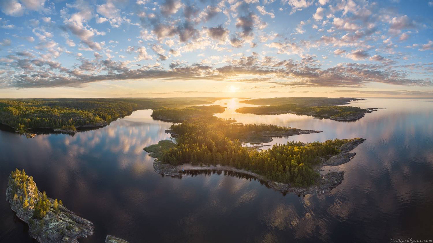 ладога, ладожские шхеры, карелия, северное приладожье, скалистые острова, сосны, сельги, лесотундра, редколесье, Арсений Кашкаров