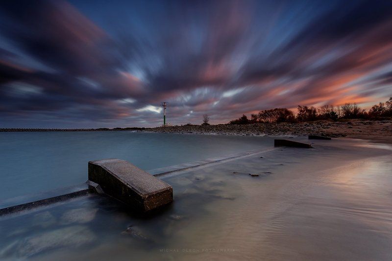 польша, гдиня, балтийское море Гонка облаков фото превью
