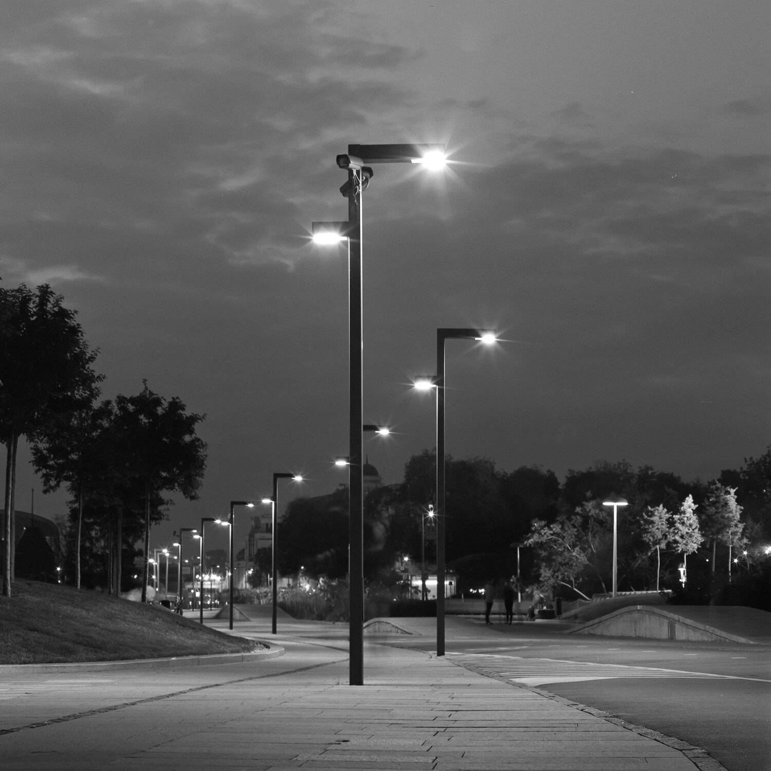 Городской пейзаж., Парк., Александр Резников