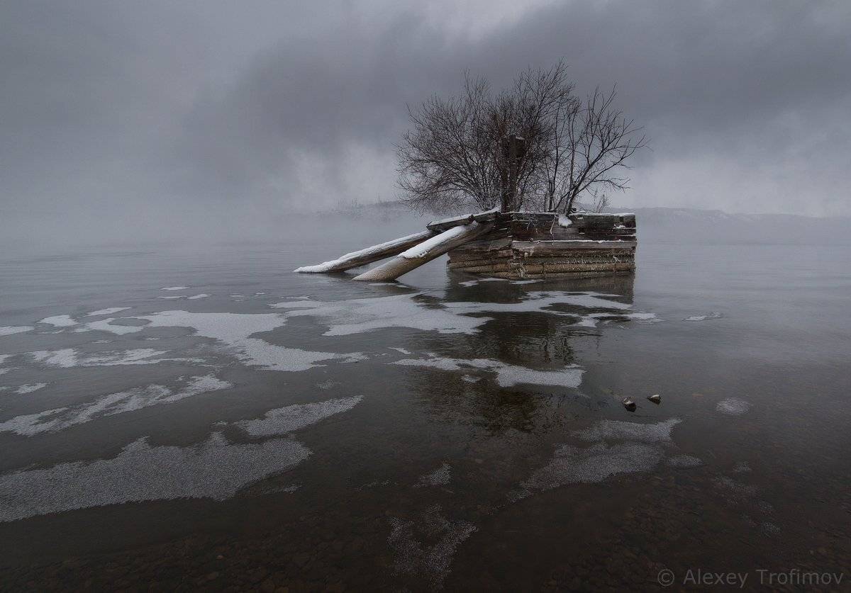 Ангара, Пейзаж, Алексей Трофимов