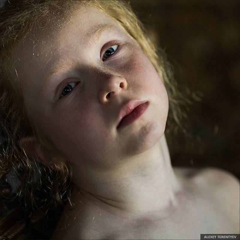 девочка, потртет, Алексей Терентьев