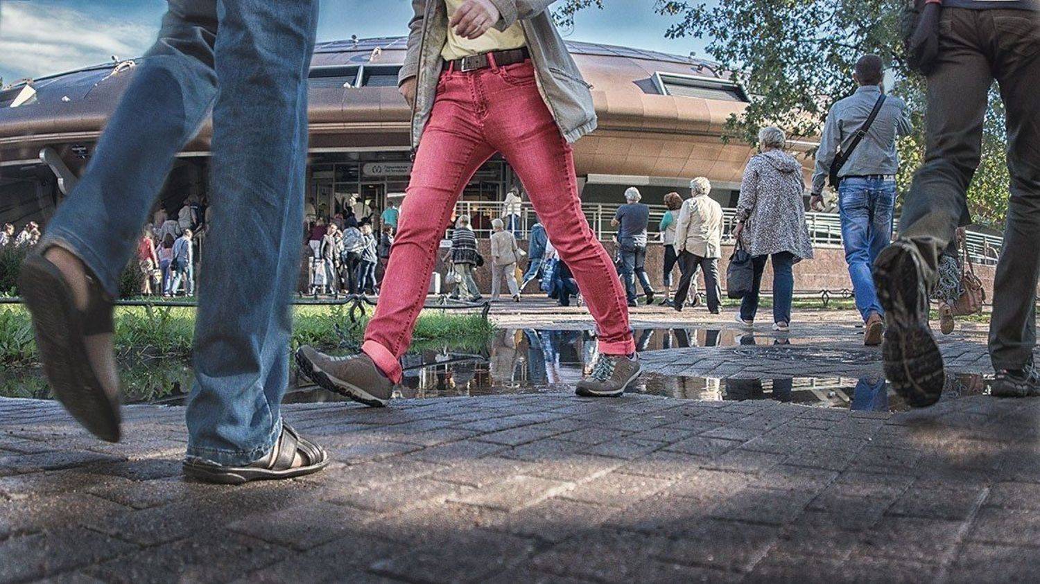 Люди, Метро, Час пик, Человек, Александр Сергеев