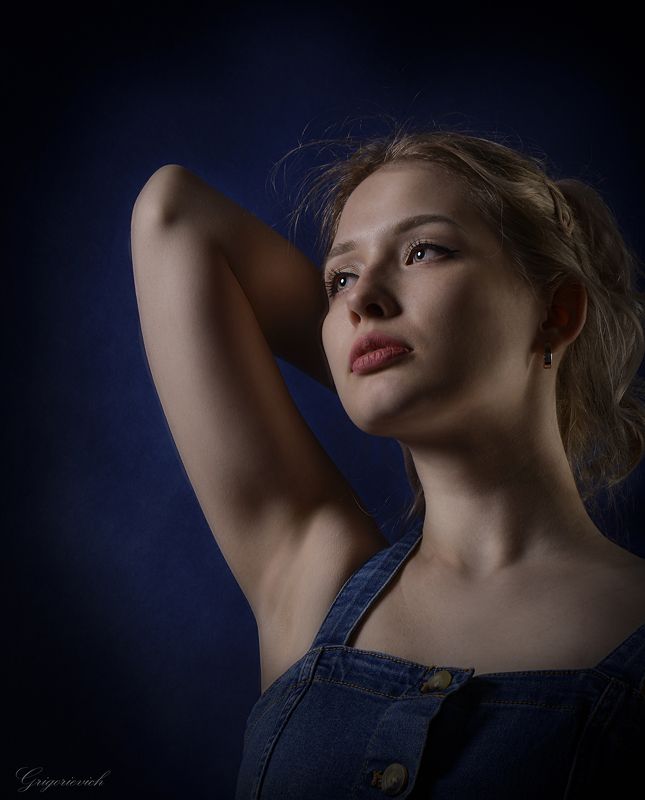 девушка. портрет. красота. глаза. Елена фото превью