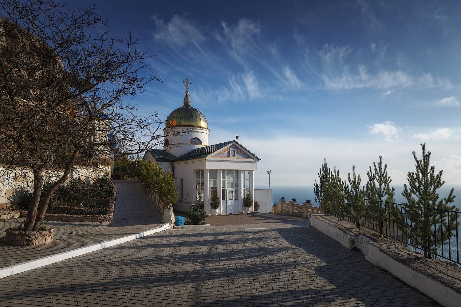севастополь, фиолент, монастырь., Владимир Дубинин
