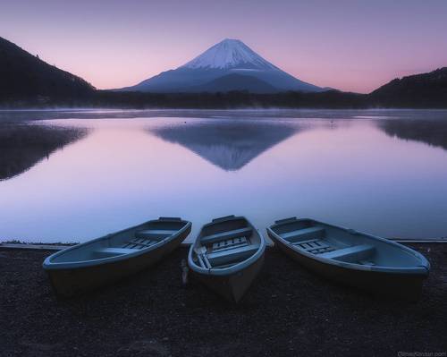 In Japan - Fuji