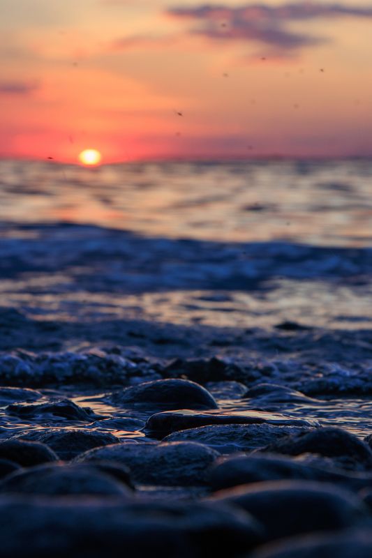 Промятый горизонт фото превью