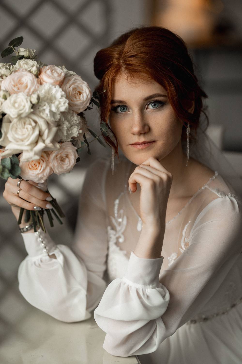 девушка, портрет, фотосессия, girl, model, modeling, portrait,творческий портрет, женский портрет, woman, young woman, glamour, постановка, постановочная фотография, fashion, невеста, свадьба, bride, wedding, Васильев Владимир