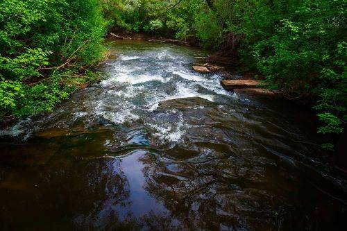 Река Курсак в Башкирии