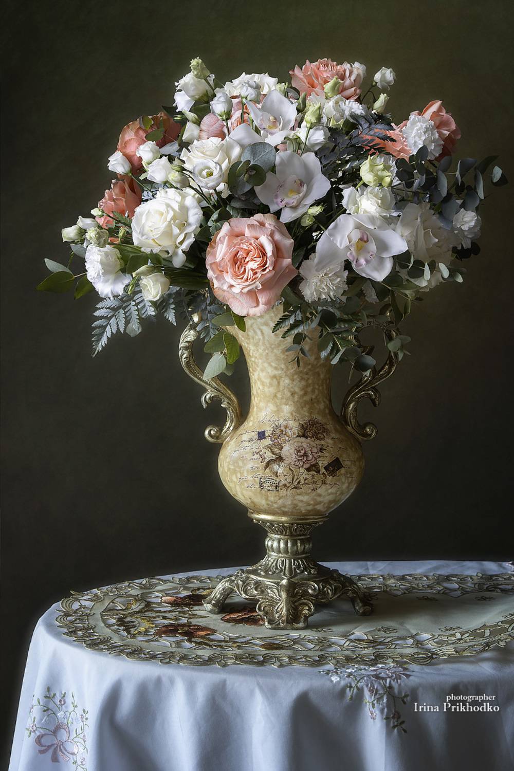 натюрморт, цветы, букеты, винтаж, Приходько Ирина