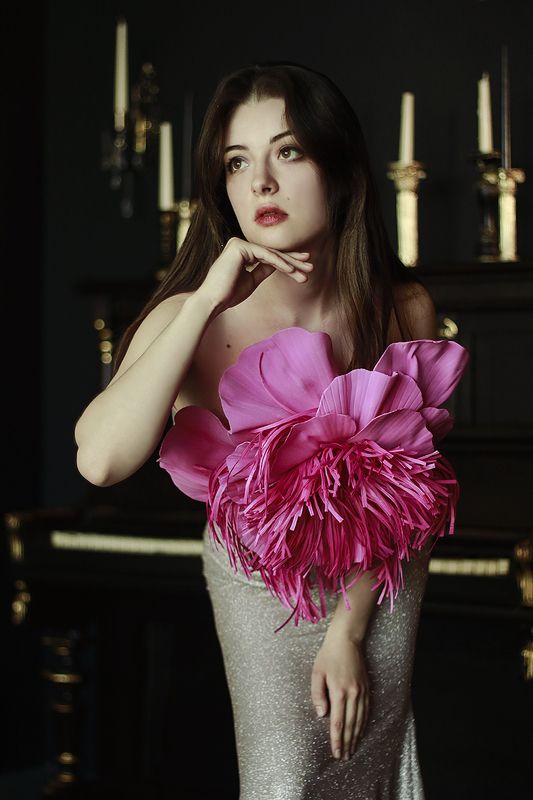 girl, model, portrait, photography, fashion, aesthetic, studio, модель, портрет, фотография, мода Sublimation фото превью