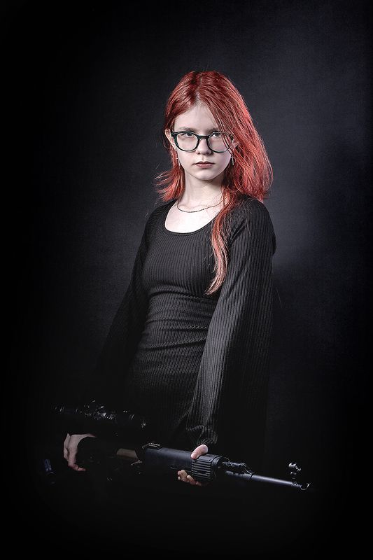 снайпер, девочка... Милана фото превью