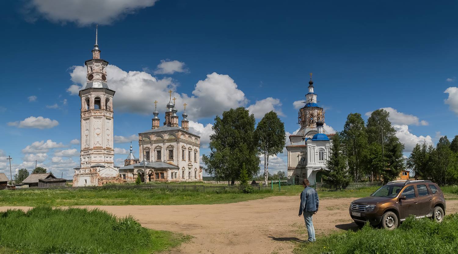 церковь, собор, колокольня, лальск., Анкудинов Леонид