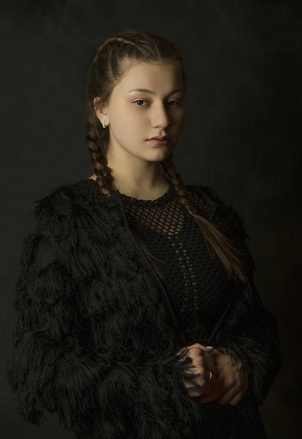 портрет , девушка, Замятин Александр