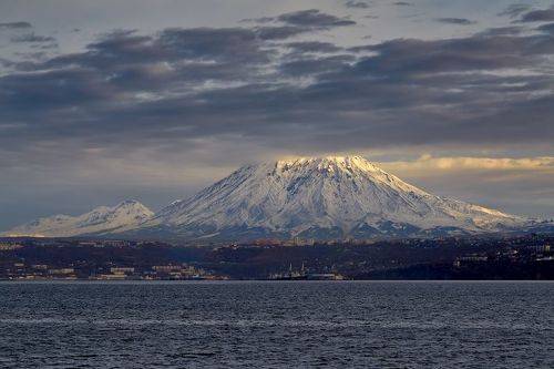 morning light on the mountain