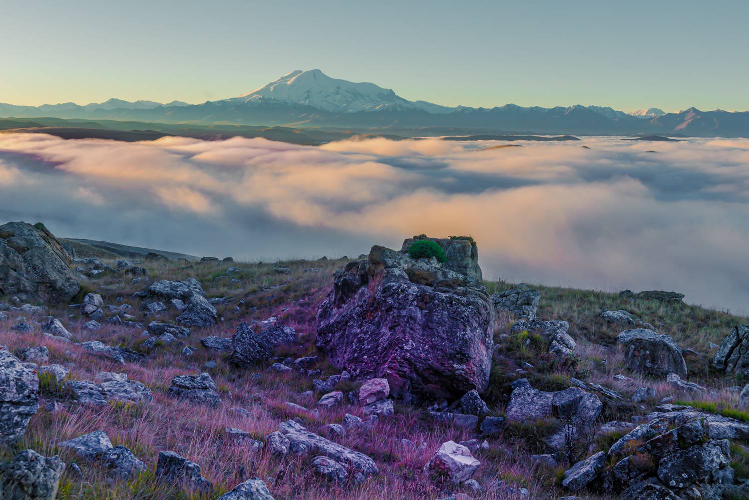 Эльбрус облака горы, Anatoly