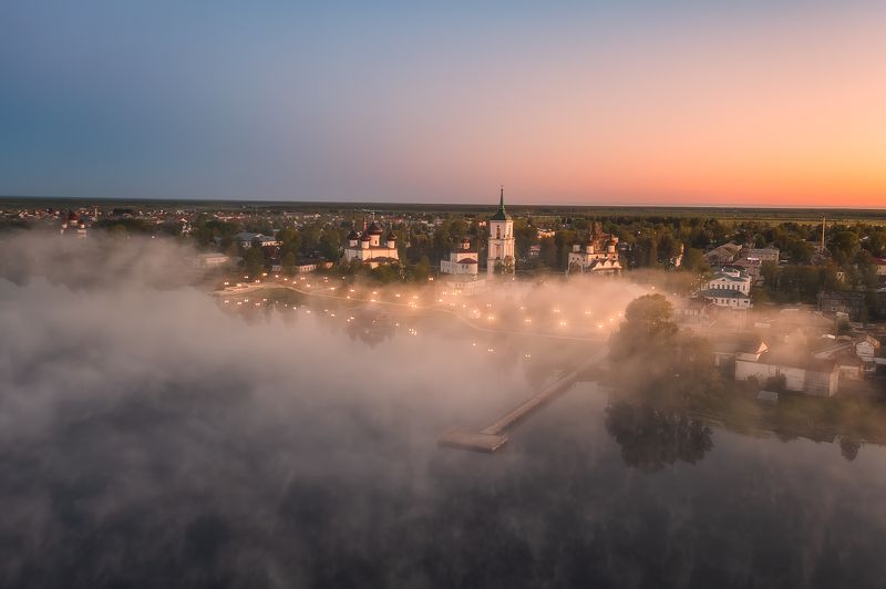 Белые ночи в Каргополе фото превью