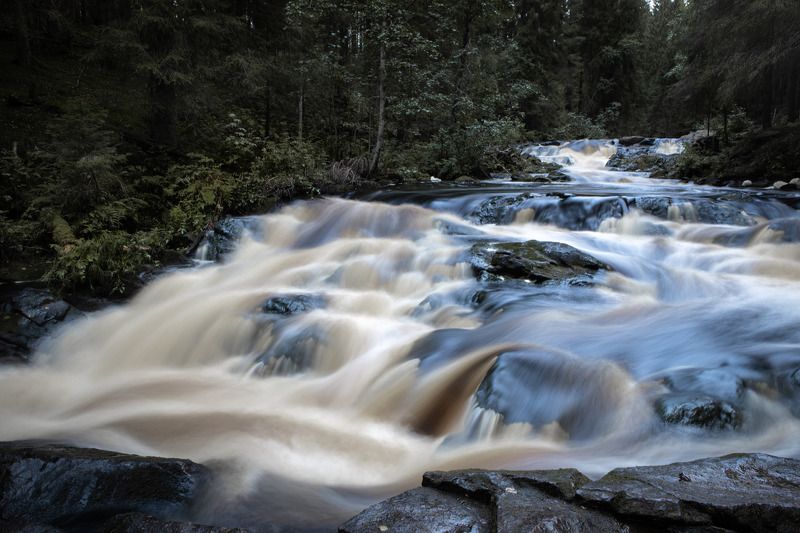 #river #flow #rapid #karelia #nature #longexposure Flow фото превью