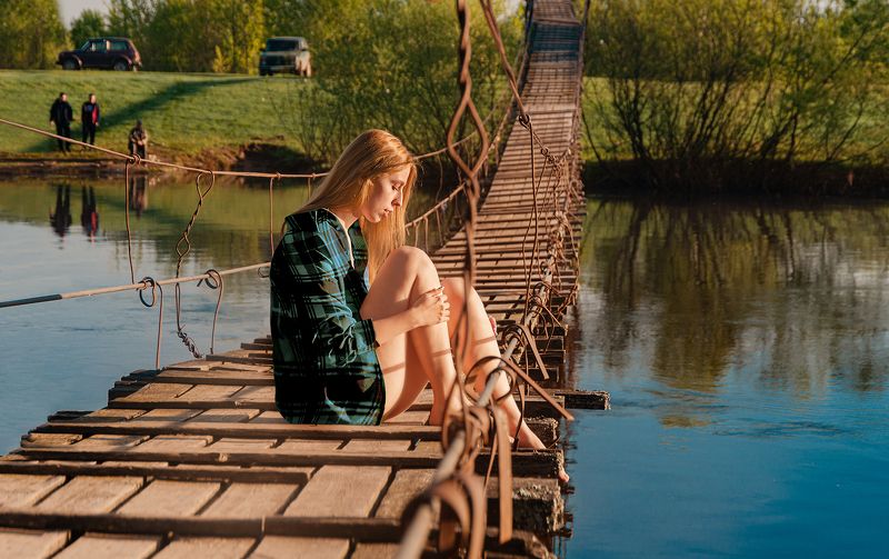 Этюд с девушкой фото превью