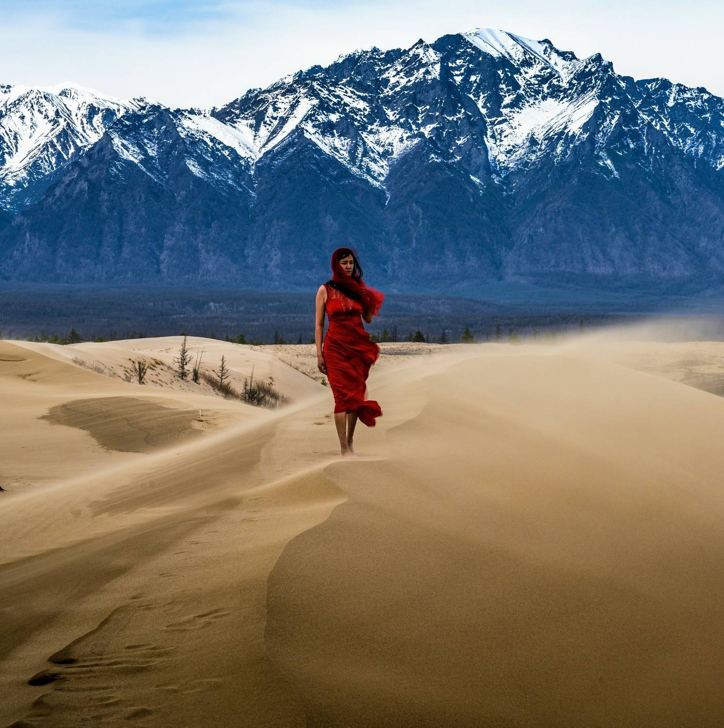 пустыня, чара, забайкалье, пейзаж, Karasev Pavel